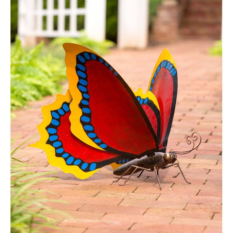 Wind & Weather Large Butterfly Garden Art Wayfair